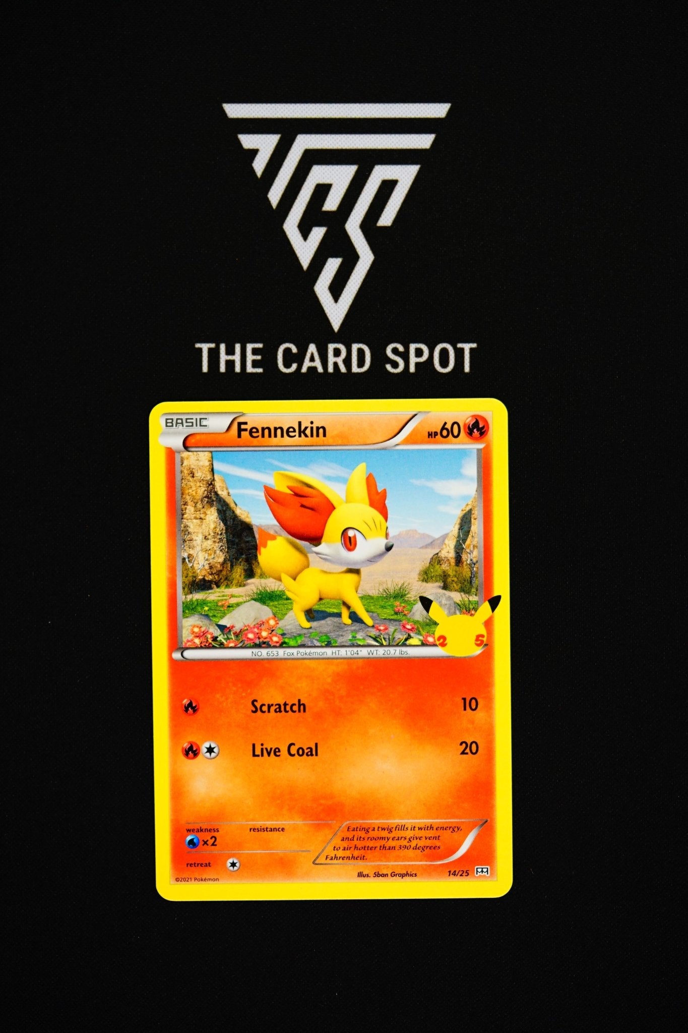 14/25 - Fennekin - Pokemon TCG - THE CARD SPOT PTY LTD.