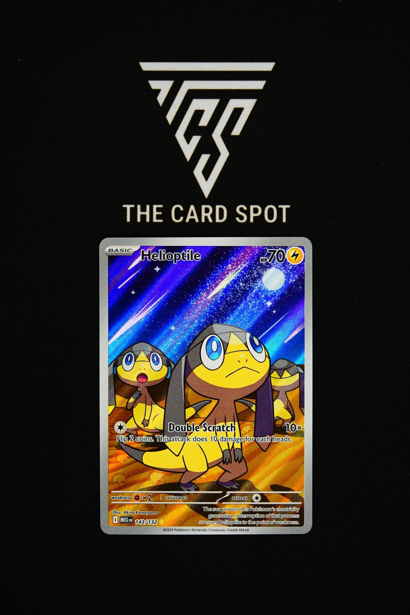 143/132 Helioptile - Pokemon TCG - THE CARD SPOT PTY LTD.