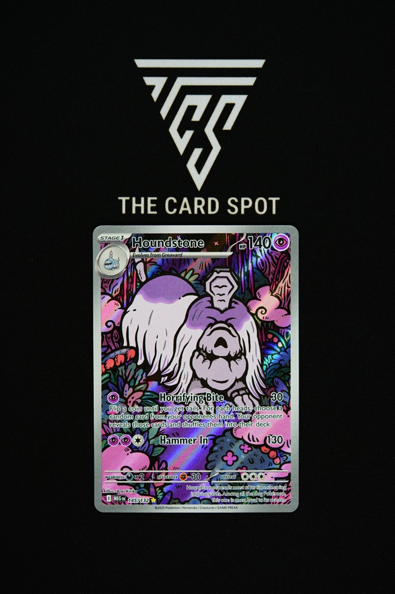 145/132 IR Houndstone - Pokemon TCG - THE CARD SPOT PTY LTD.