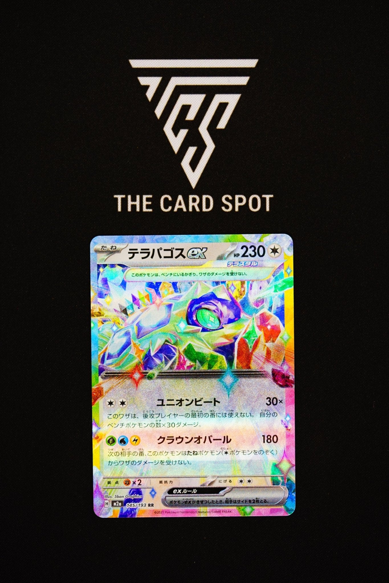 145/193 Terapagos Ex - Pokemon TCG - THE CARD SPOT PTY LTD.