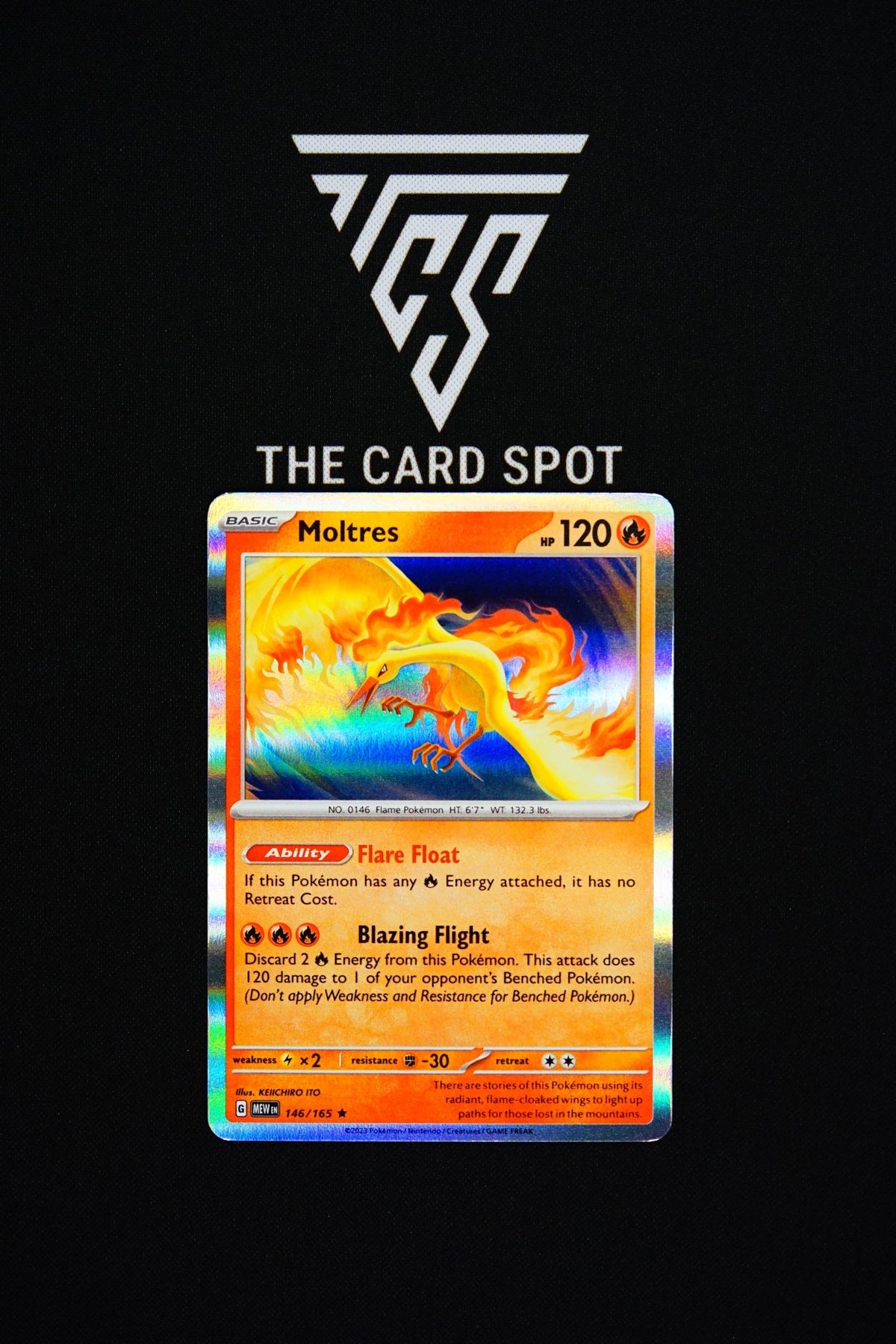 146/165 Moltres - Pokemon TCG - THE CARD SPOT PTY LTD.