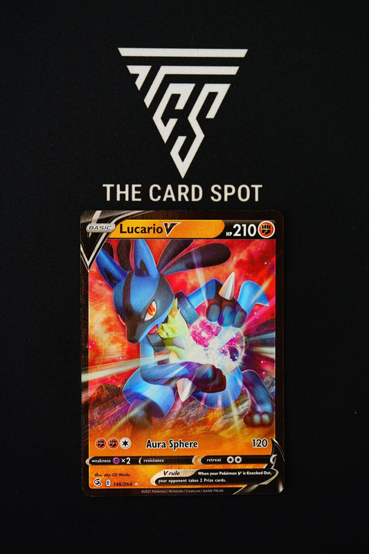 146/264 Lucario V - Pokemon TCG - THE CARD SPOT PTY LTD.Pokemon Raw CardsPokémon