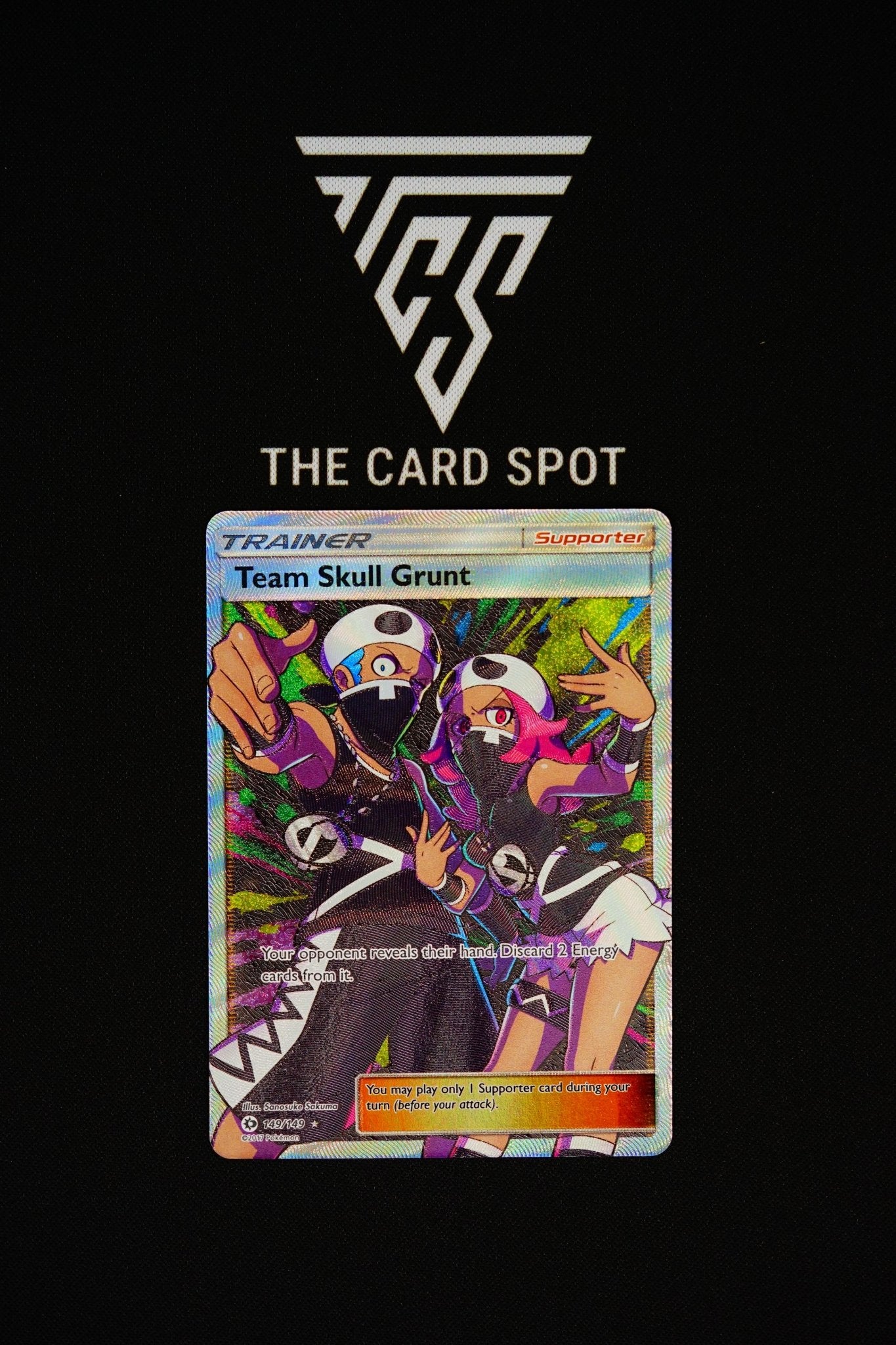 149/149 - Team Skull Grunt - Pokemon TCG THE CARD SPOT PTY LTD. 149/149 - Team Skull Grunt - Pokemon TCG THE CARD SPOT PTY LTD.