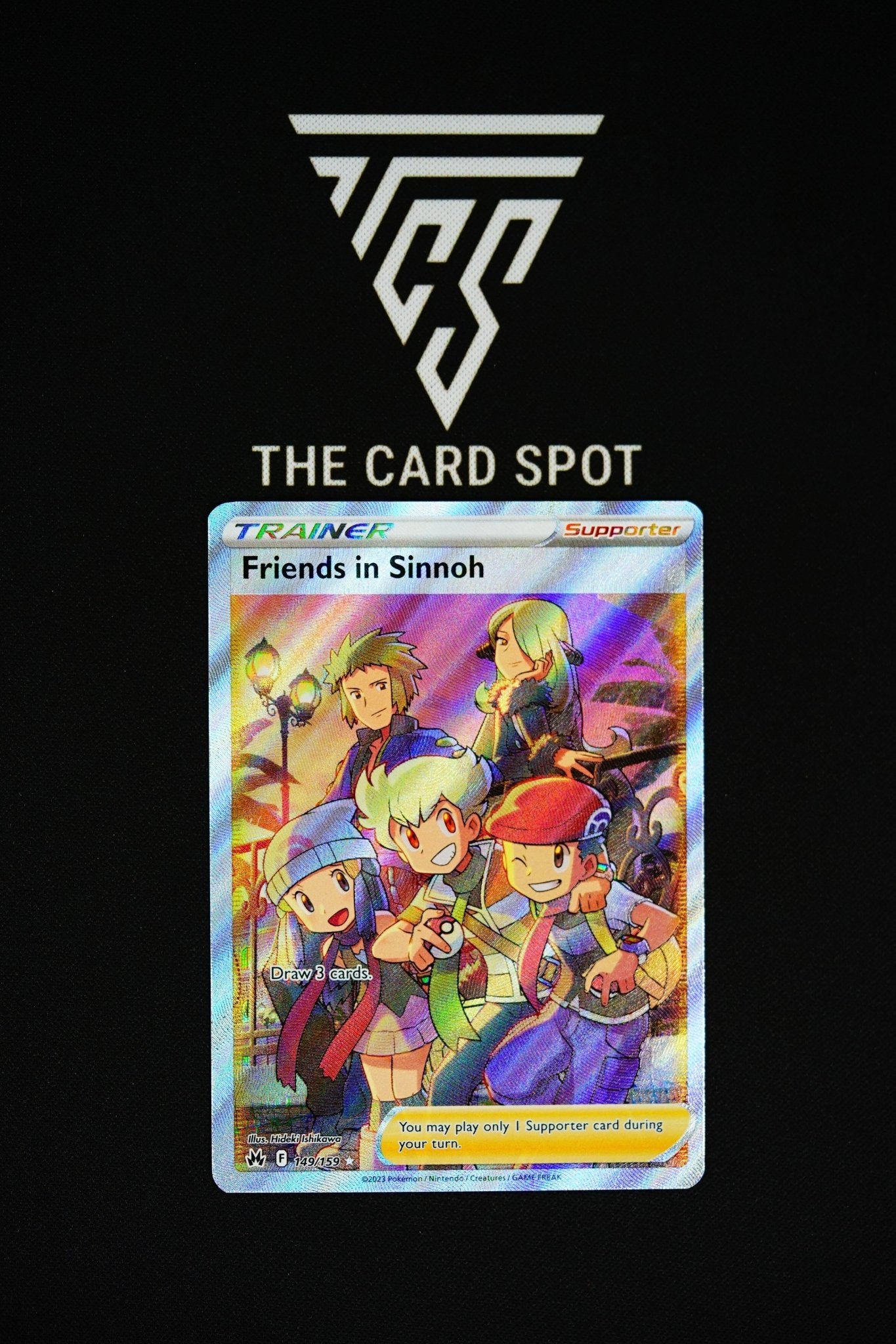 149/159 - Friends In Sinnoh Crown Zenith - Pokemon Card - THE CARD SPOT PTY LTD.Pokemon Raw CardsPokémon
