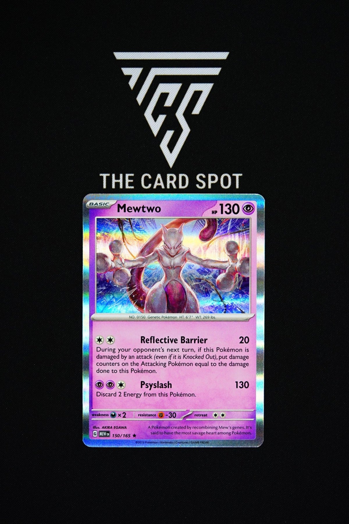 150/165 Mewtwo - Pokemon TCG - THE CARD SPOT PTY LTD.