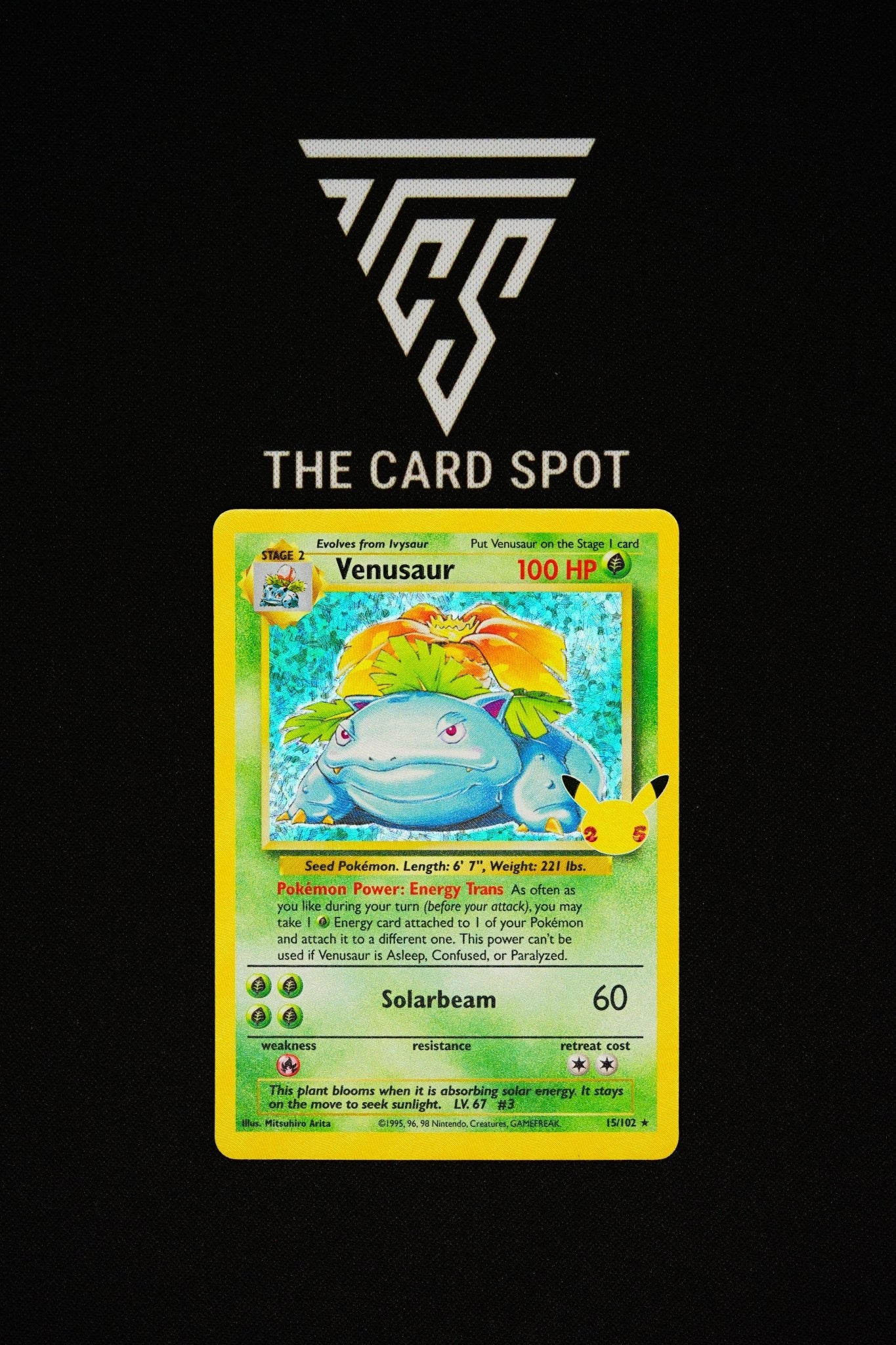 15/102 - Venasaur - Pokemon TCG - THE CARD SPOT PTY LTD.