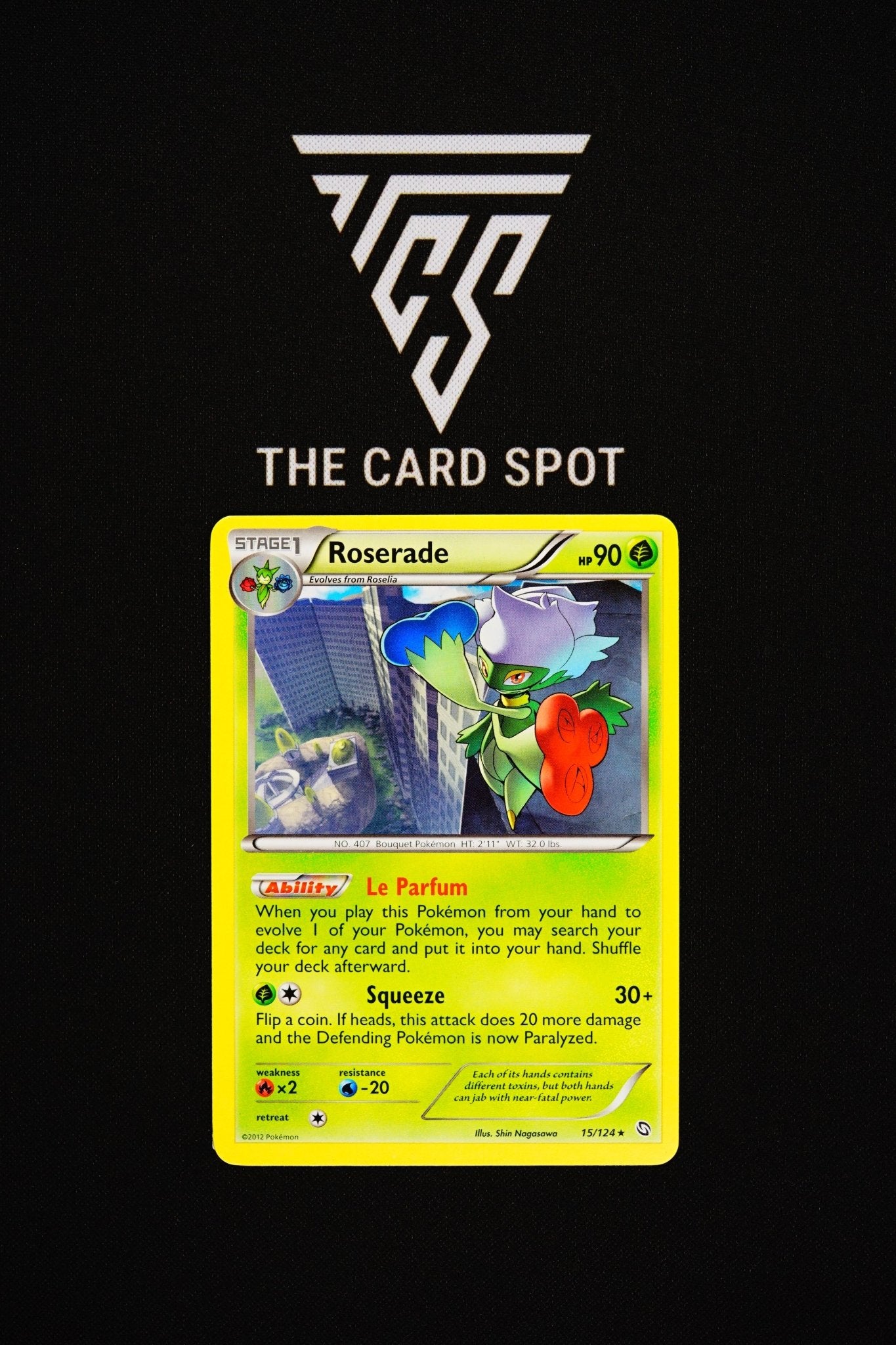 15/124 Roserade - Pokemon TCG - THE CARD SPOT PTY LTD.