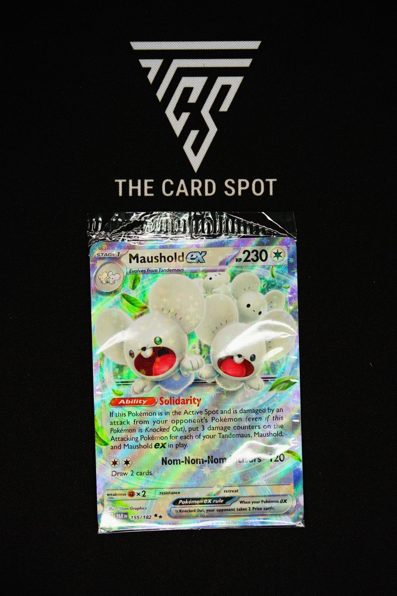 155/182 - Maushold Ex (Sealed) - Pokemon TCG - THE CARD SPOT PTY LTD.