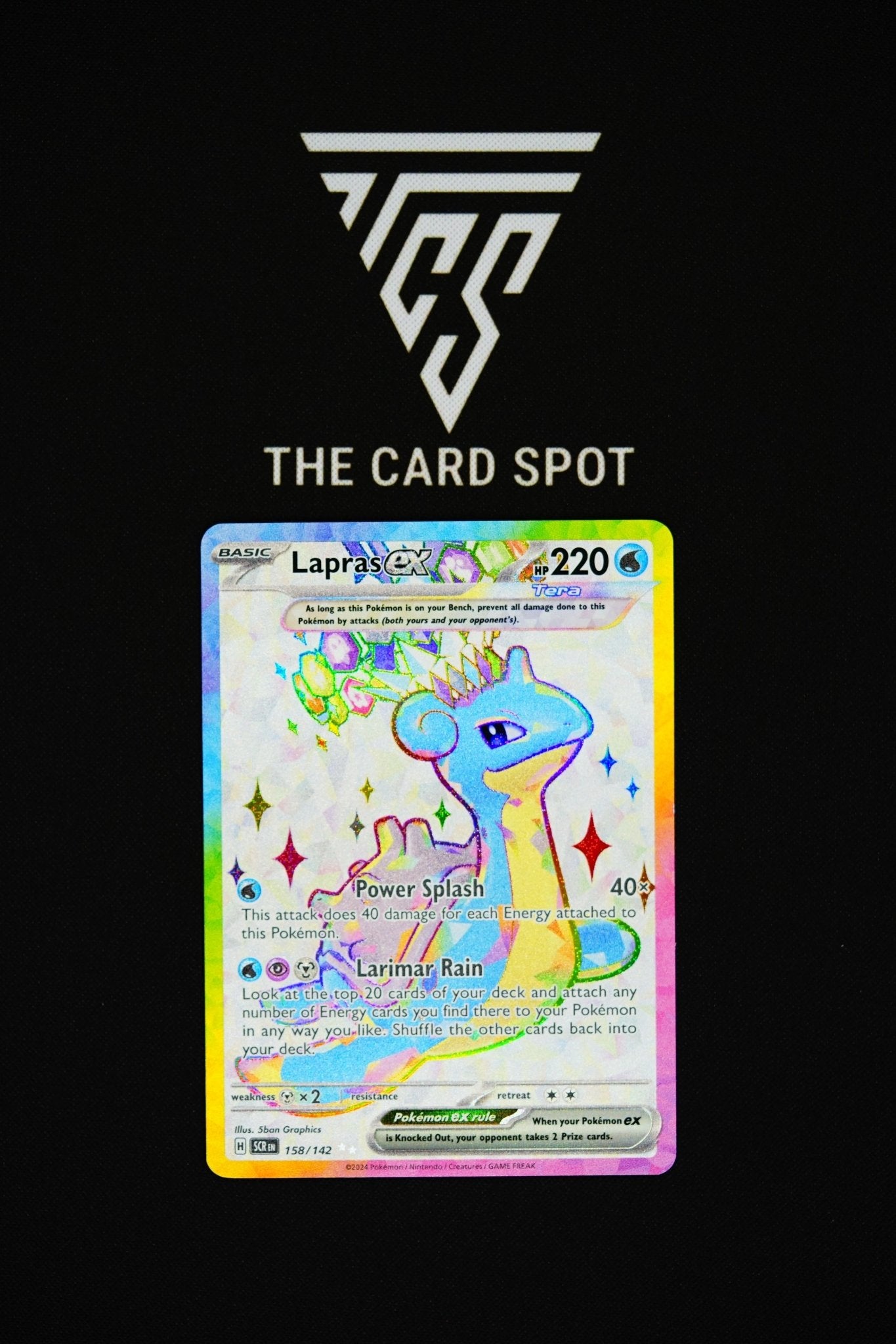 158/142 - Lapras EX - Pokemon TCG - THE CARD SPOT PTY LTD.