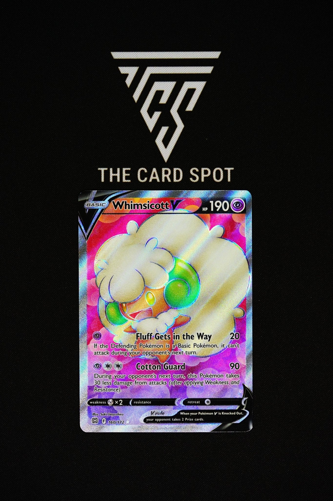 160/172 - Whimsicott V - Pokemon TCG - THE CARD SPOT PTY LTD.