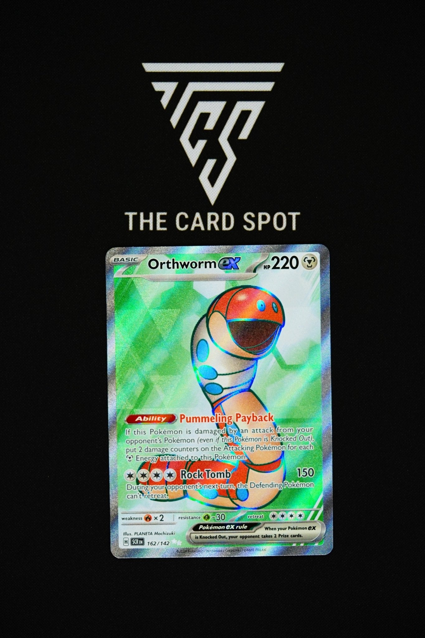 162/142 - Orthworm EX - Pokemon TCG - THE CARD SPOT PTY LTD.