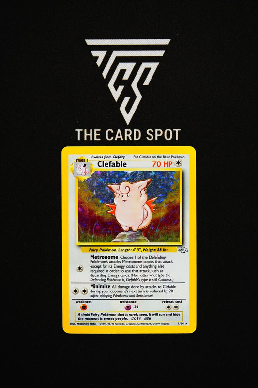 1/64 Clefable Holo - Pokemon TCG - THE CARD SPOT PTY LTD.