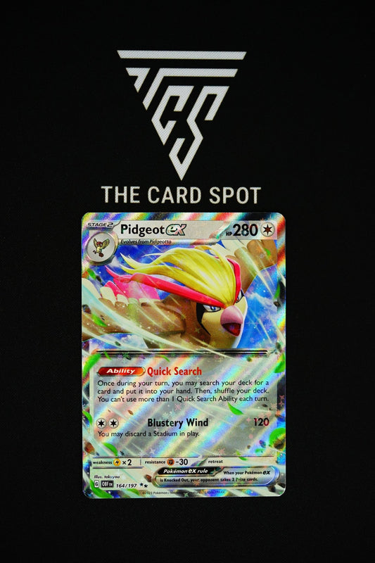 164/197 Pidgeot ex - Pokemon - THE CARD SPOT PTY LTD.Pokemon Raw CardsPokémon