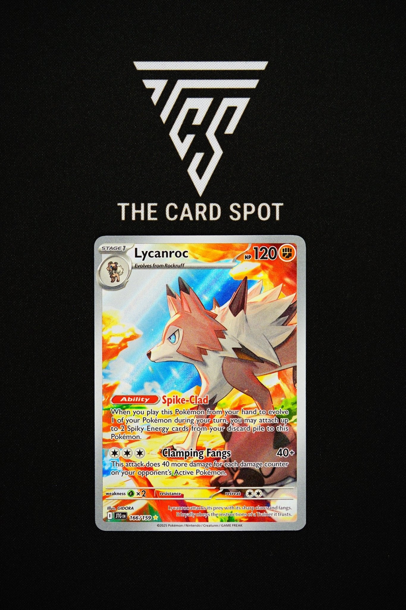 166/159 - Lycanroc - Pokemon TCG - THE CARD SPOT PTY LTD.