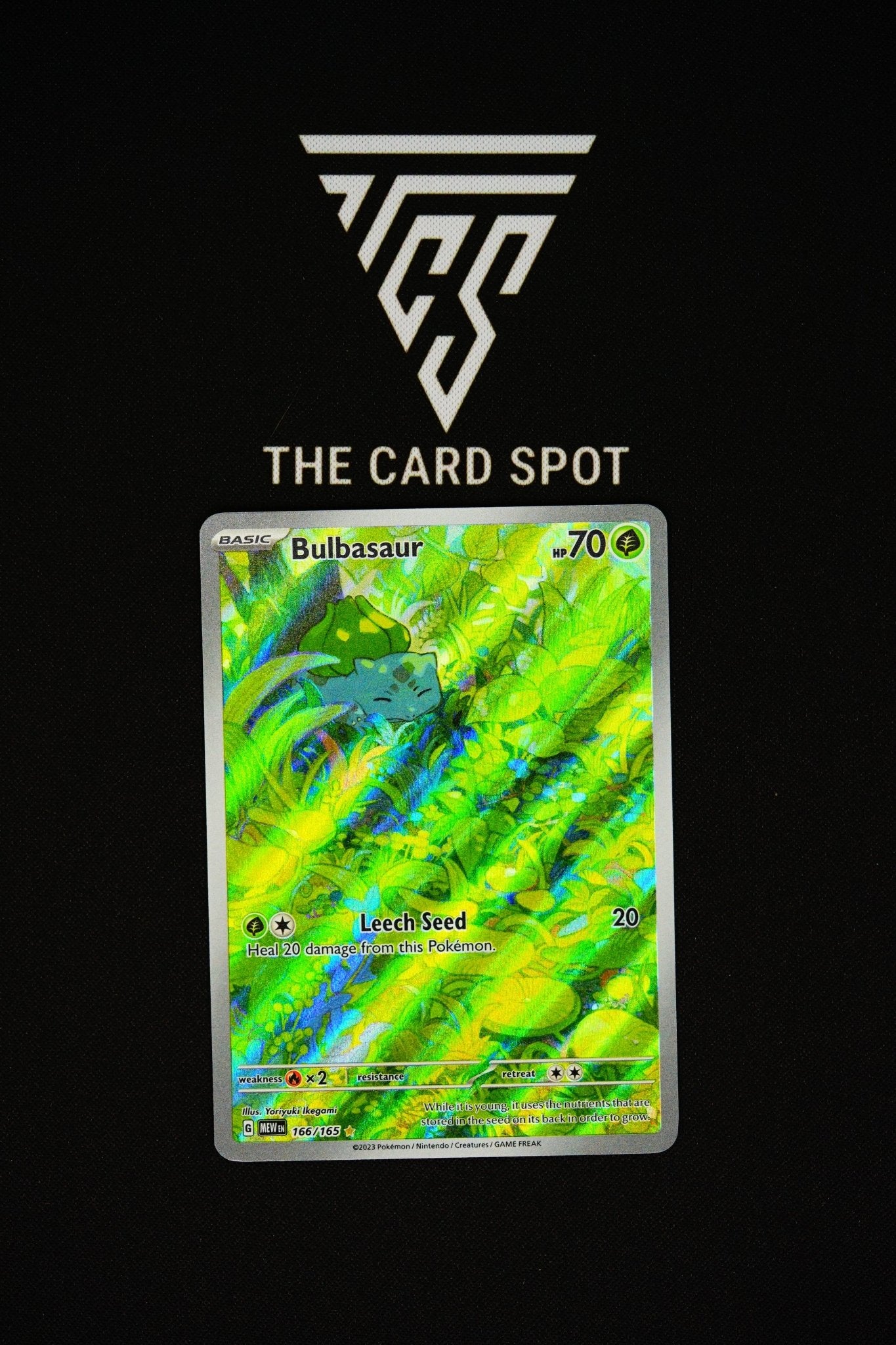166/165 Bulbasaur - Pokemon TCG - THE CARD SPOT PTY LTD.