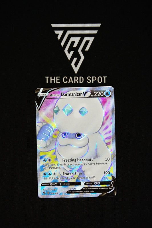 169/185 - Galarain Darmantian V - Pokemon TCG - THE CARD SPOT PTY LTD.