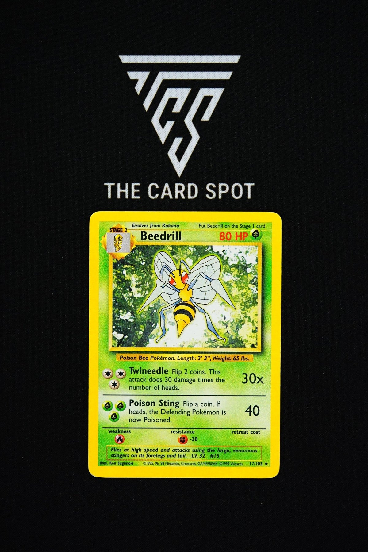 17/102 Beedrill - Pokemon TCG - THE CARD SPOT PTY LTD.