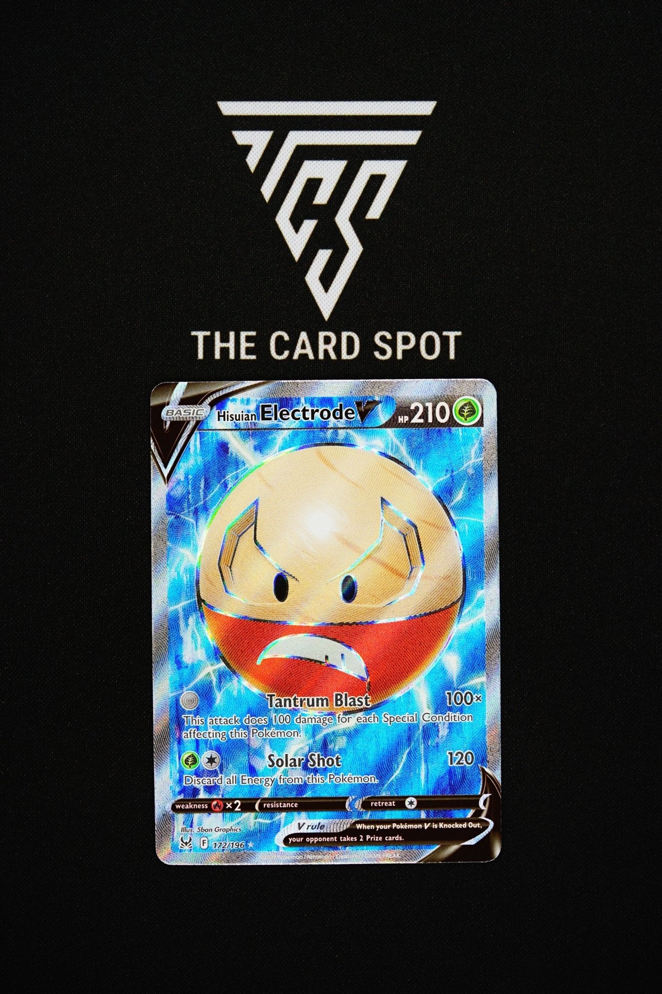 172/196 Hisuian Electode V - Pokemon TCG - THE CARD SPOT PTY LTD.