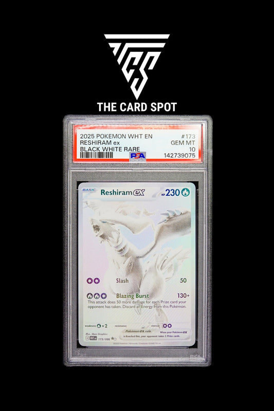 173/086 Reshiram ex PSA 10 - Pokemon TCG - THE CARD SPOT PTY LTD.