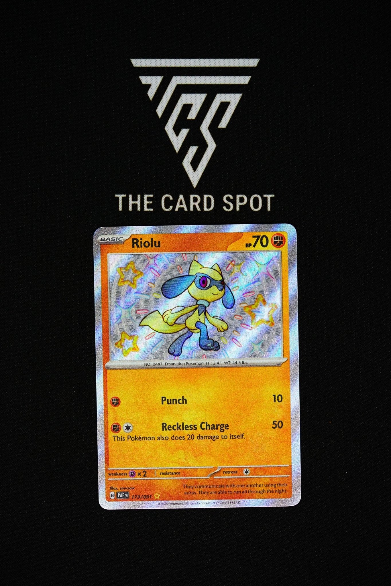 173/091 - Riolu - Pokemon TCG - THE CARD SPOT PTY LTD.