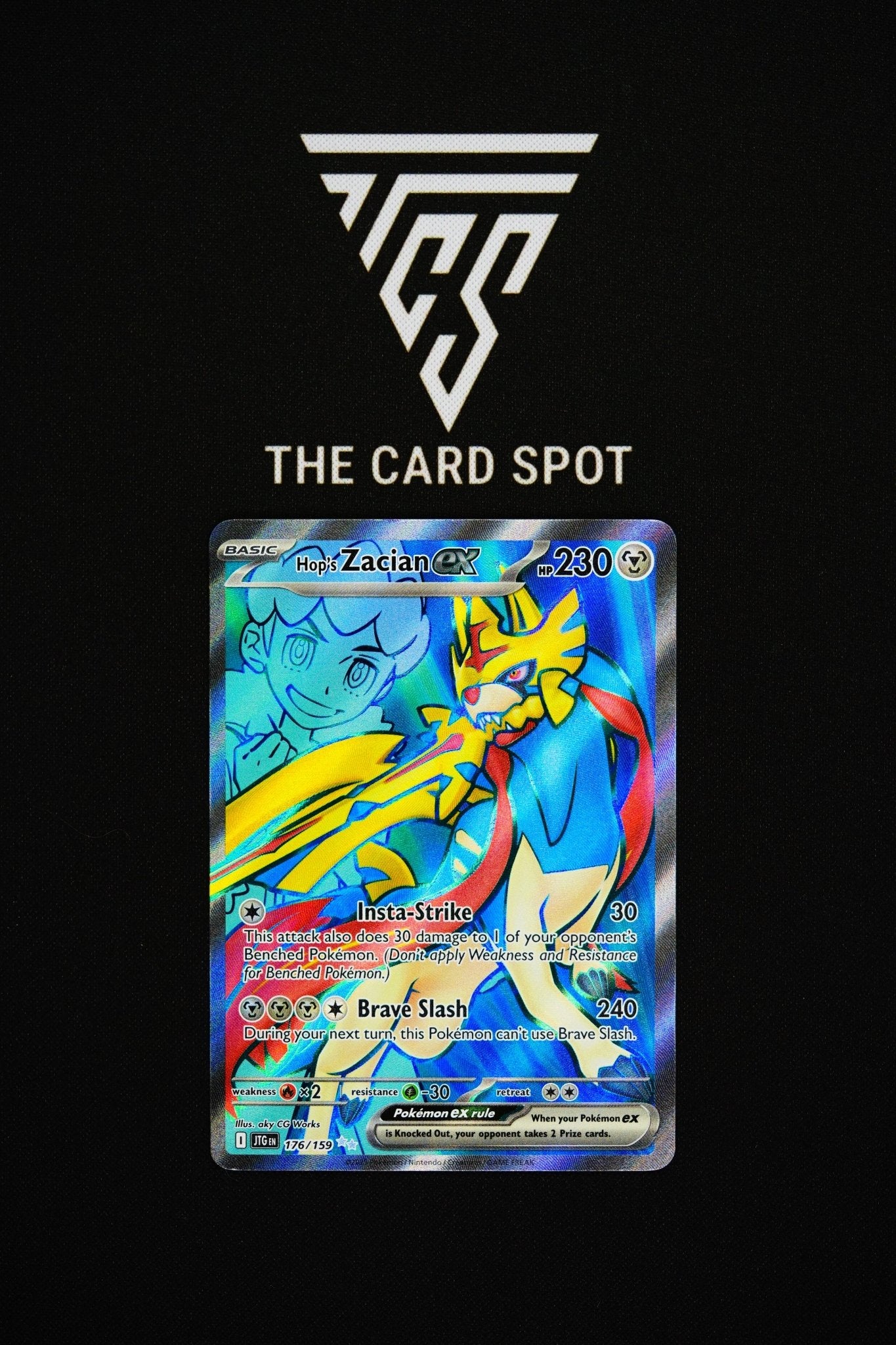 176/159 Hop's Zacian - Pokemon TCG - THE CARD SPOT PTY LTD.