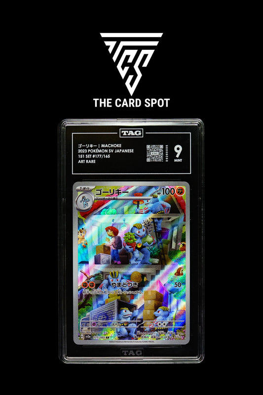 177/165 Machoke TAG 9 - Pokemon TCG - THE CARD SPOT PTY LTD.
