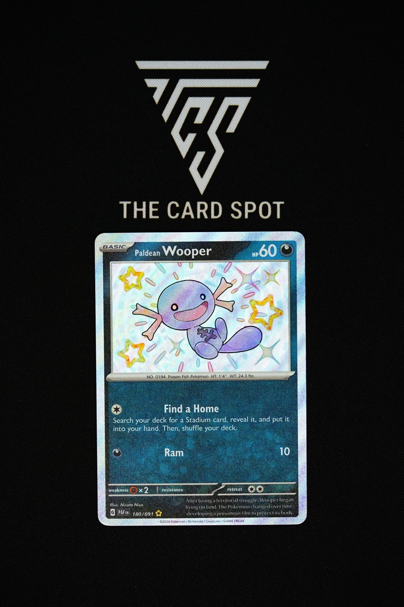 180/091 - Paldean Wooper - Pokemon TCG - THE CARD SPOT PTY LTD.