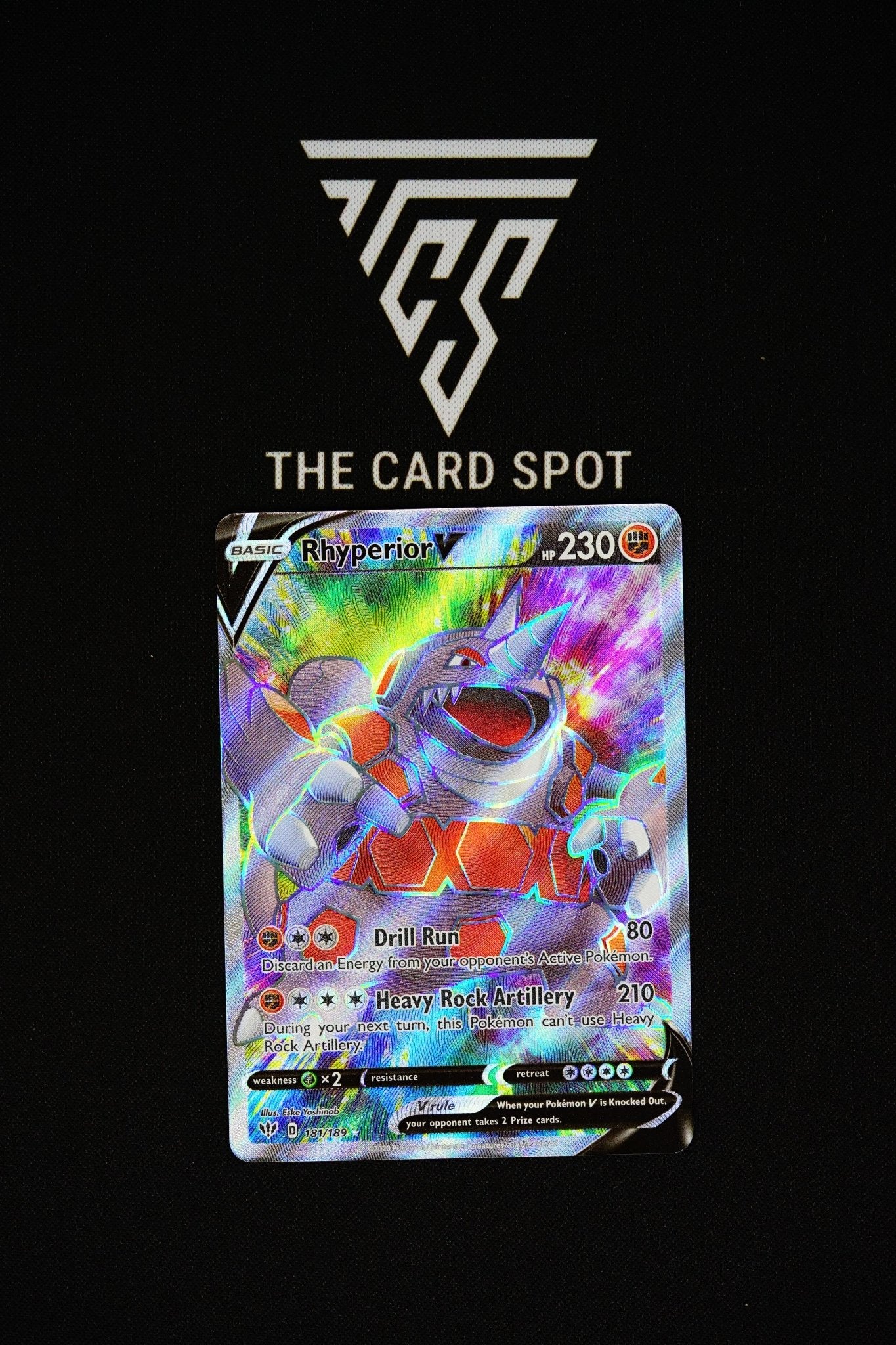 181/189 - Rhyperior V - Pokemon TCG - THE CARD SPOT PTY LTD.