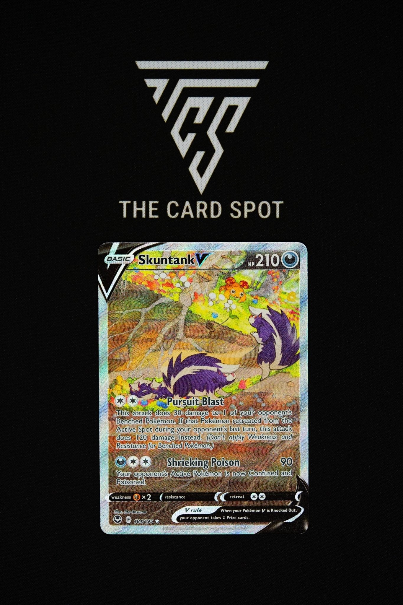 181/195 - Skuntank V - Pokemon TCG - THE CARD SPOT PTY LTD.