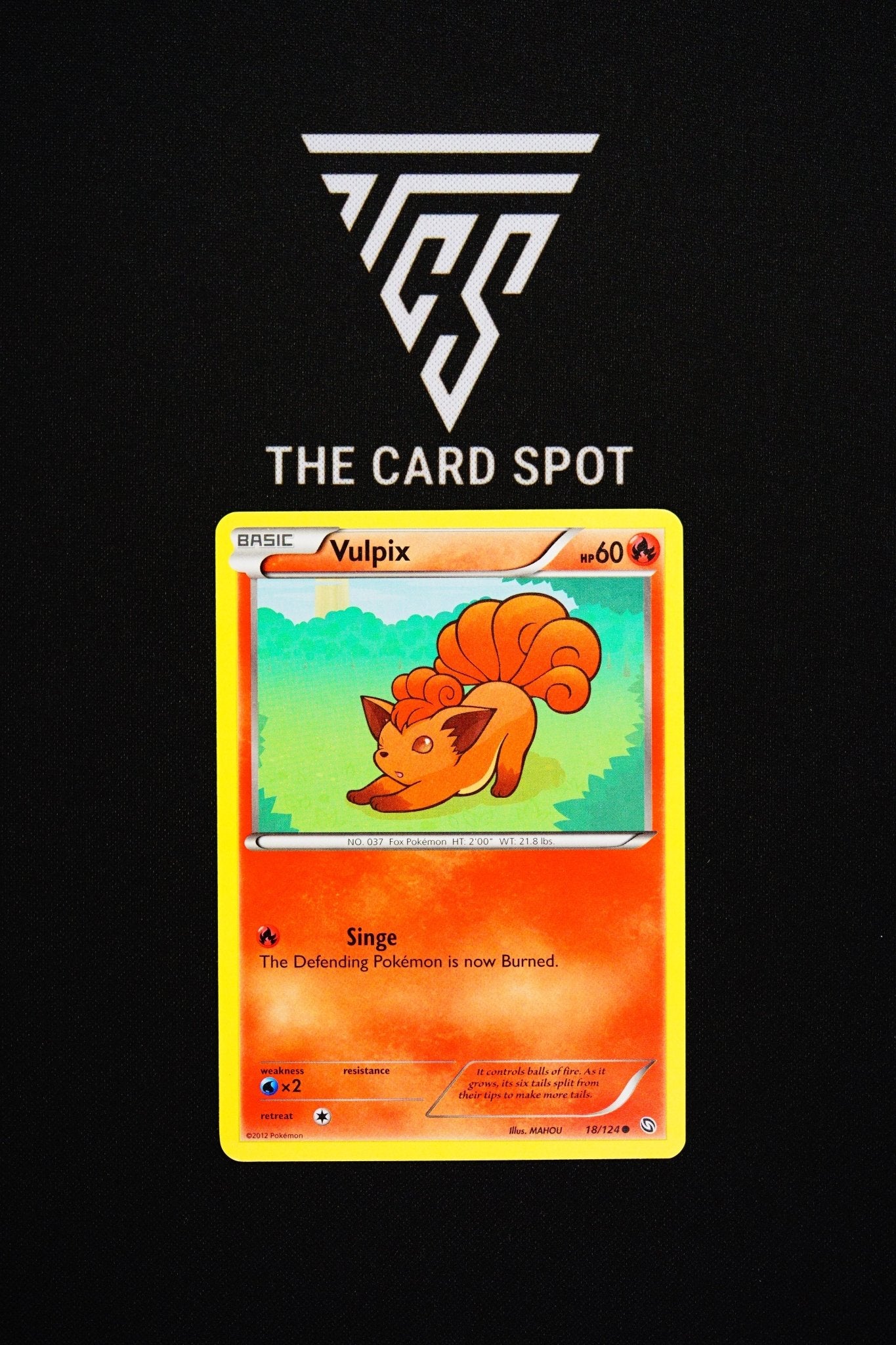 18/124 Vulpix - Pokemon TCG - THE CARD SPOT PTY LTD.