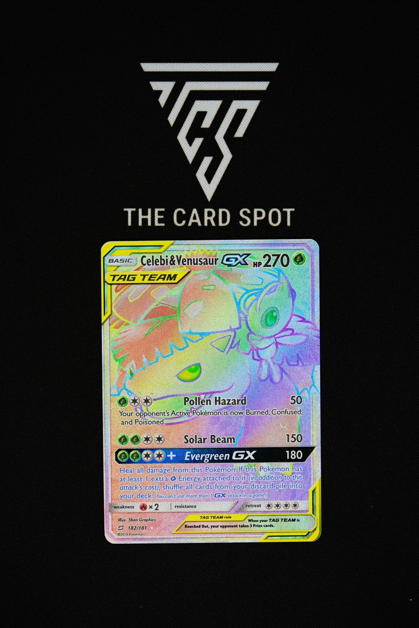 182/181 - Celebi & Venusaur - Pokemon TCG - THE CARD SPOT PTY LTD.