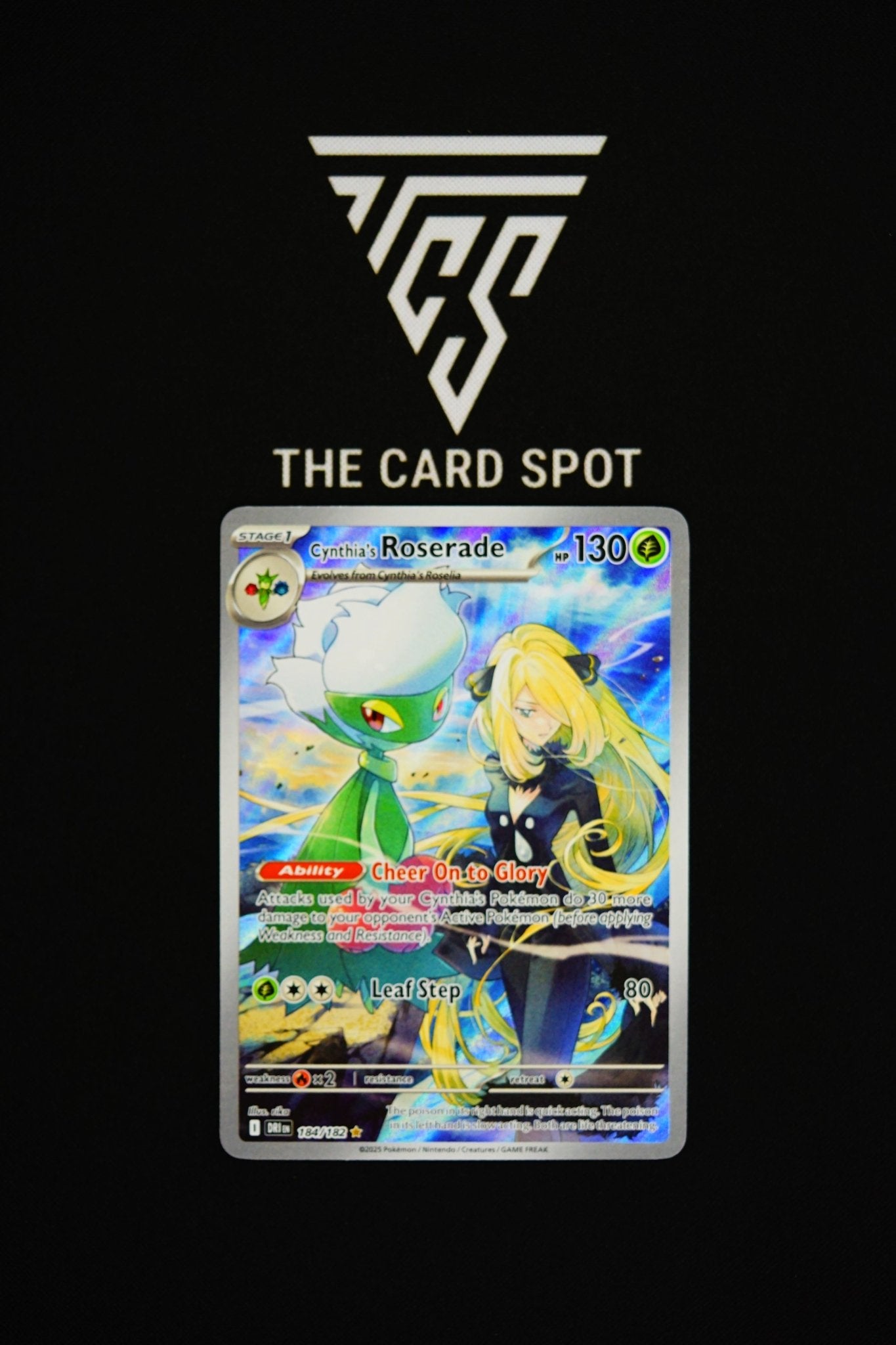184/182 Cynthia's Roserade - Pokemon TCG - THE CARD SPOT PTY LTD.