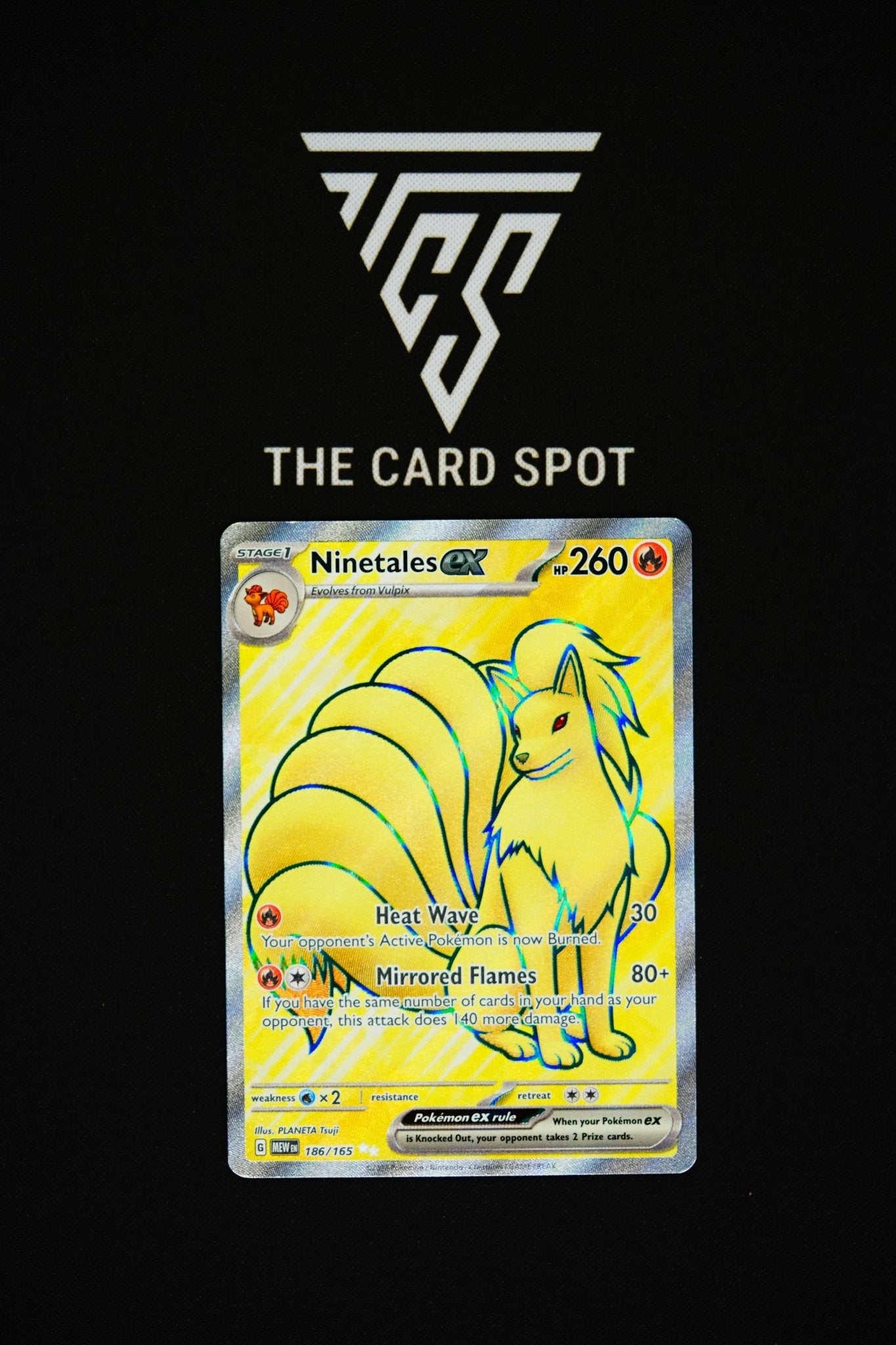 186/165 - Ninetales EX - Pokemon TCG - THE CARD SPOT PTY LTD.