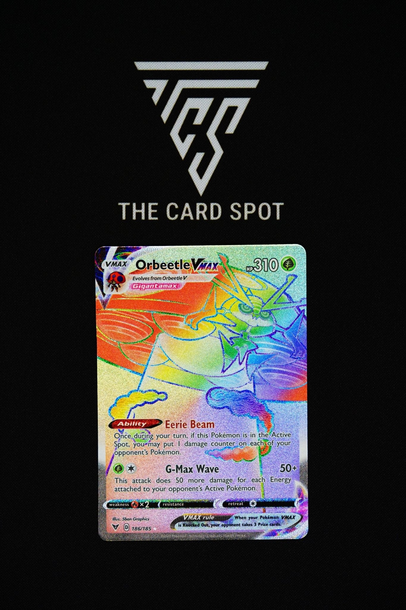 186/185 - Orbeetle VMAX - Pokemon TCG - THE CARD SPOT PTY LTD.