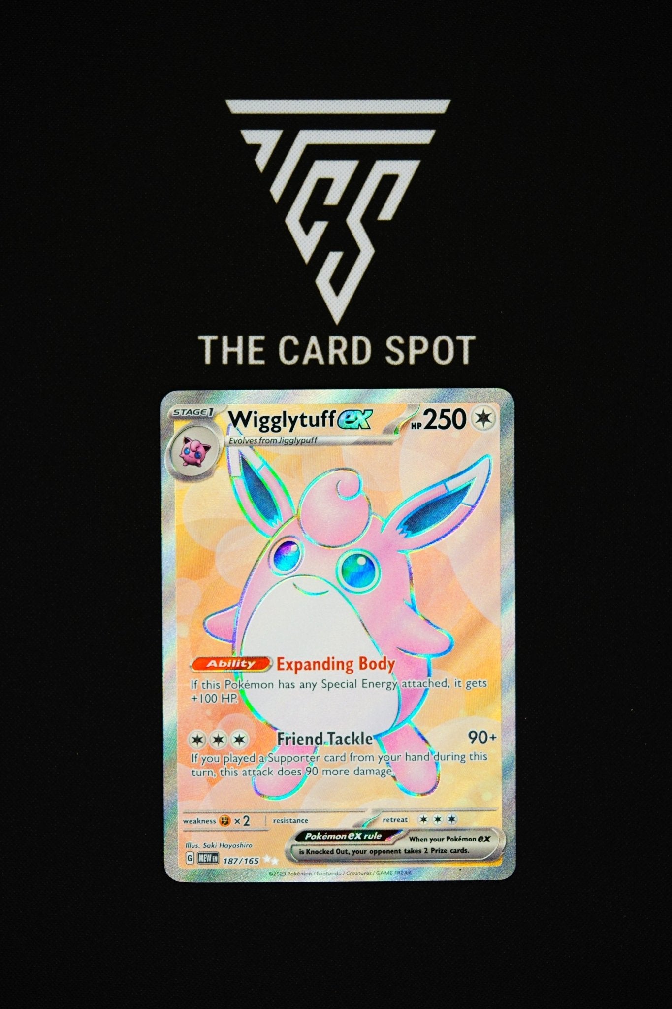 187/165 - Wigglytuff EX - Pokemon TCG - THE CARD SPOT PTY LTD.