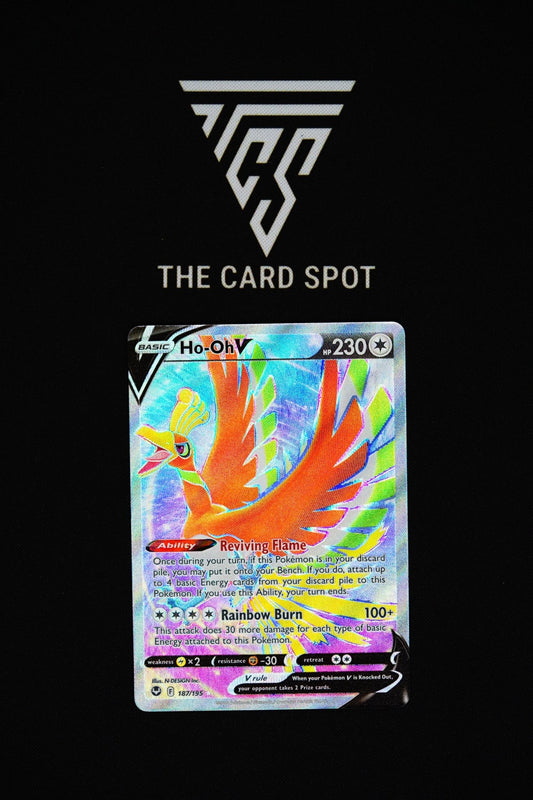 187/195 - Ho - Oh V - Pokemon TCG - THE CARD SPOT PTY LTD.