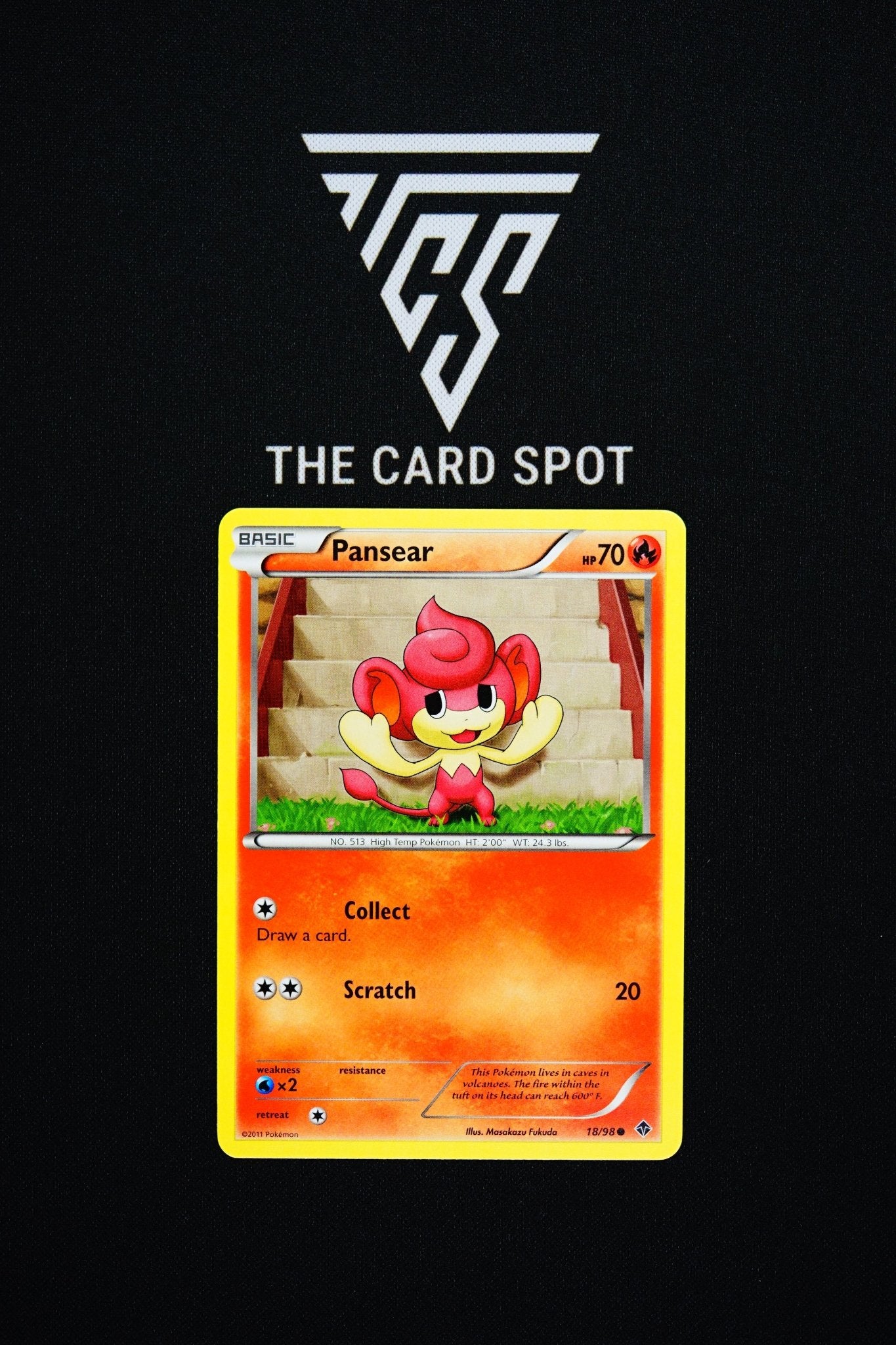 18/98 Pansear - Pokemon TCG - THE CARD SPOT PTY LTD.