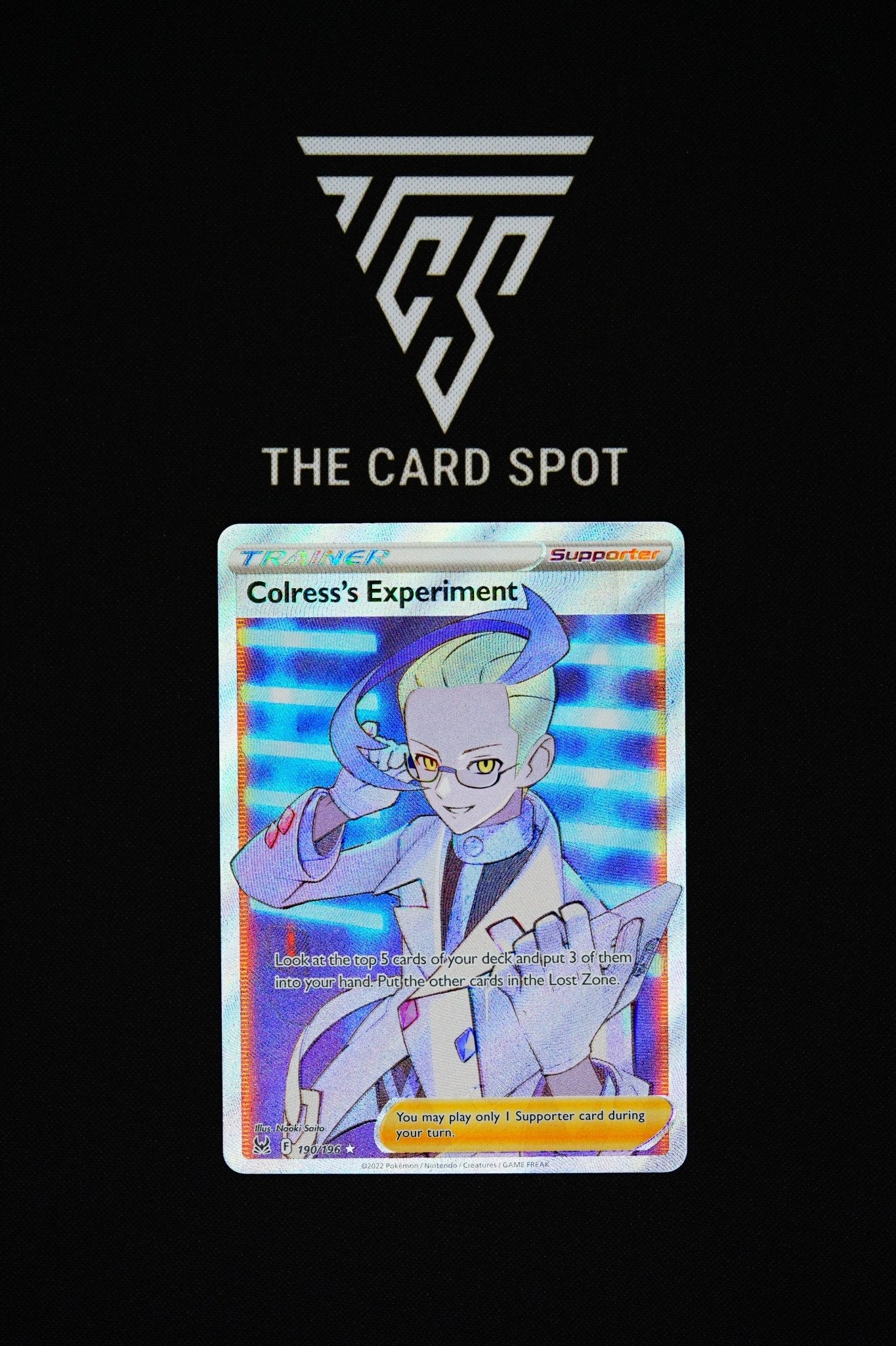 190/196 - Colress's Experiment - Pokemon TCG - THE CARD SPOT PTY LTD.