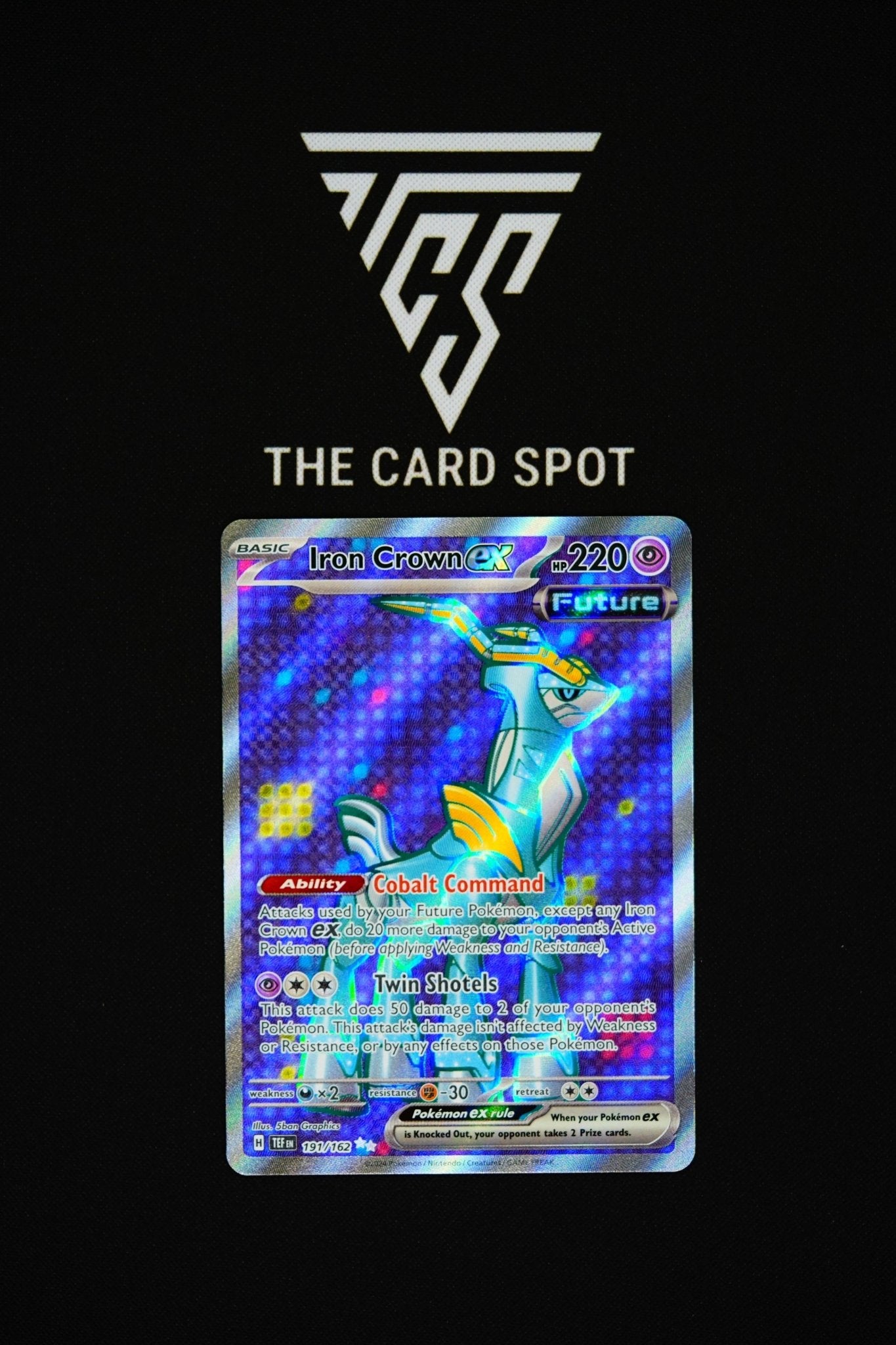 191/162 - Iron Crown EX - Pokemon TCG - THE CARD SPOT PTY LTD.