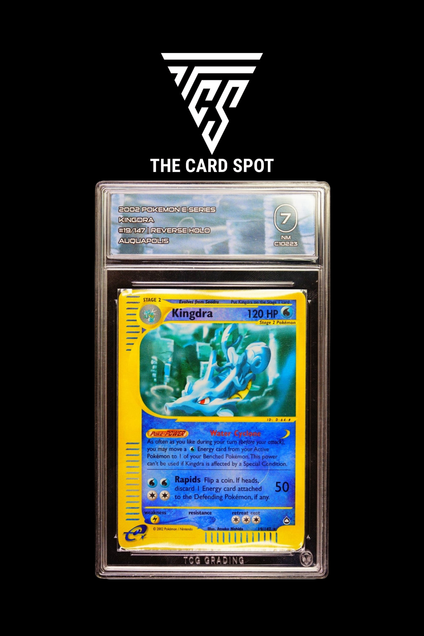 19/147 Kingdra TCG 7 - Pokemon TCG - THE CARD SPOT PTY LTD.