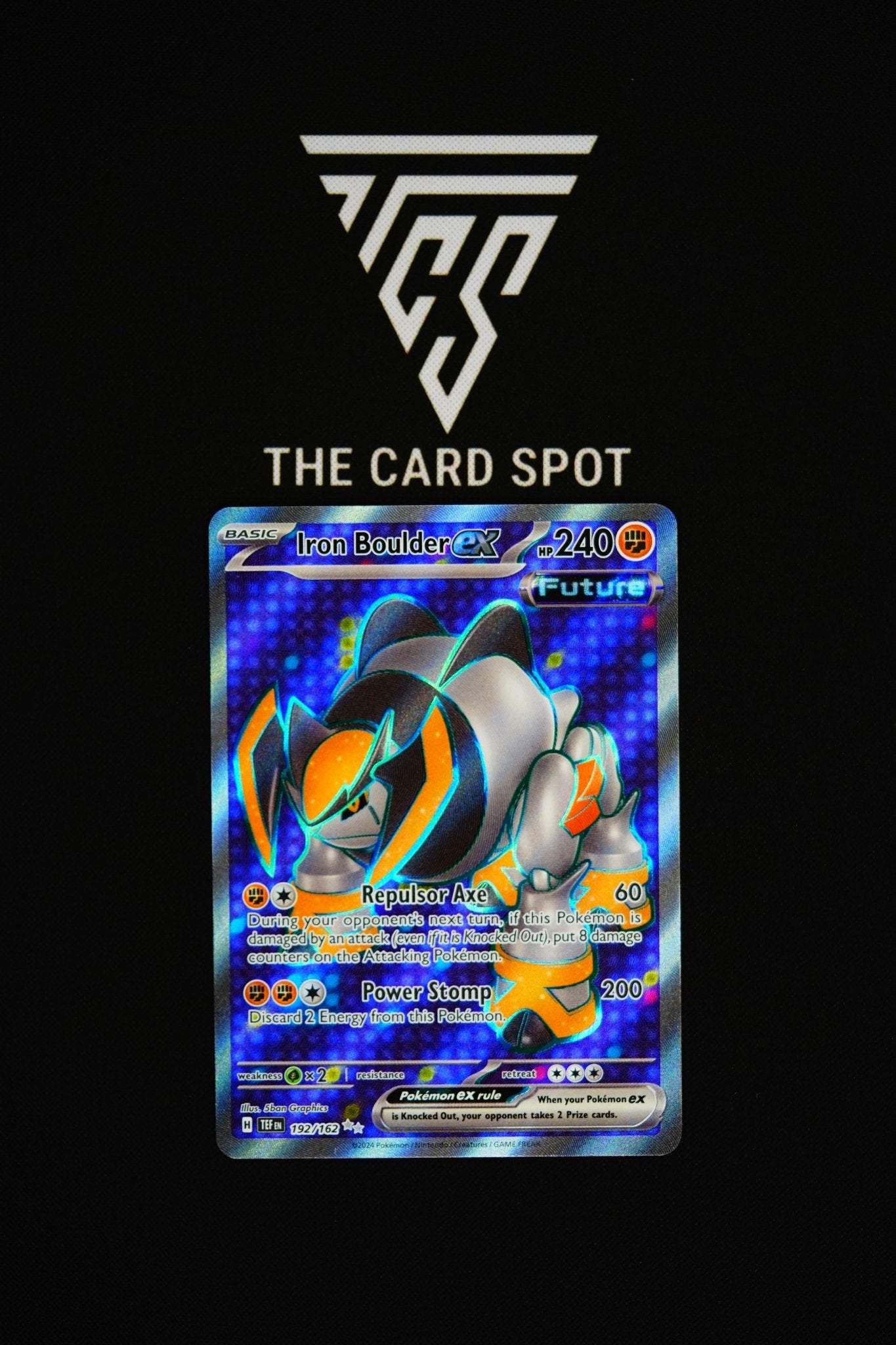192/162 Iron Boulder EX - Pokemon TCG - THE CARD SPOT PTY LTD.