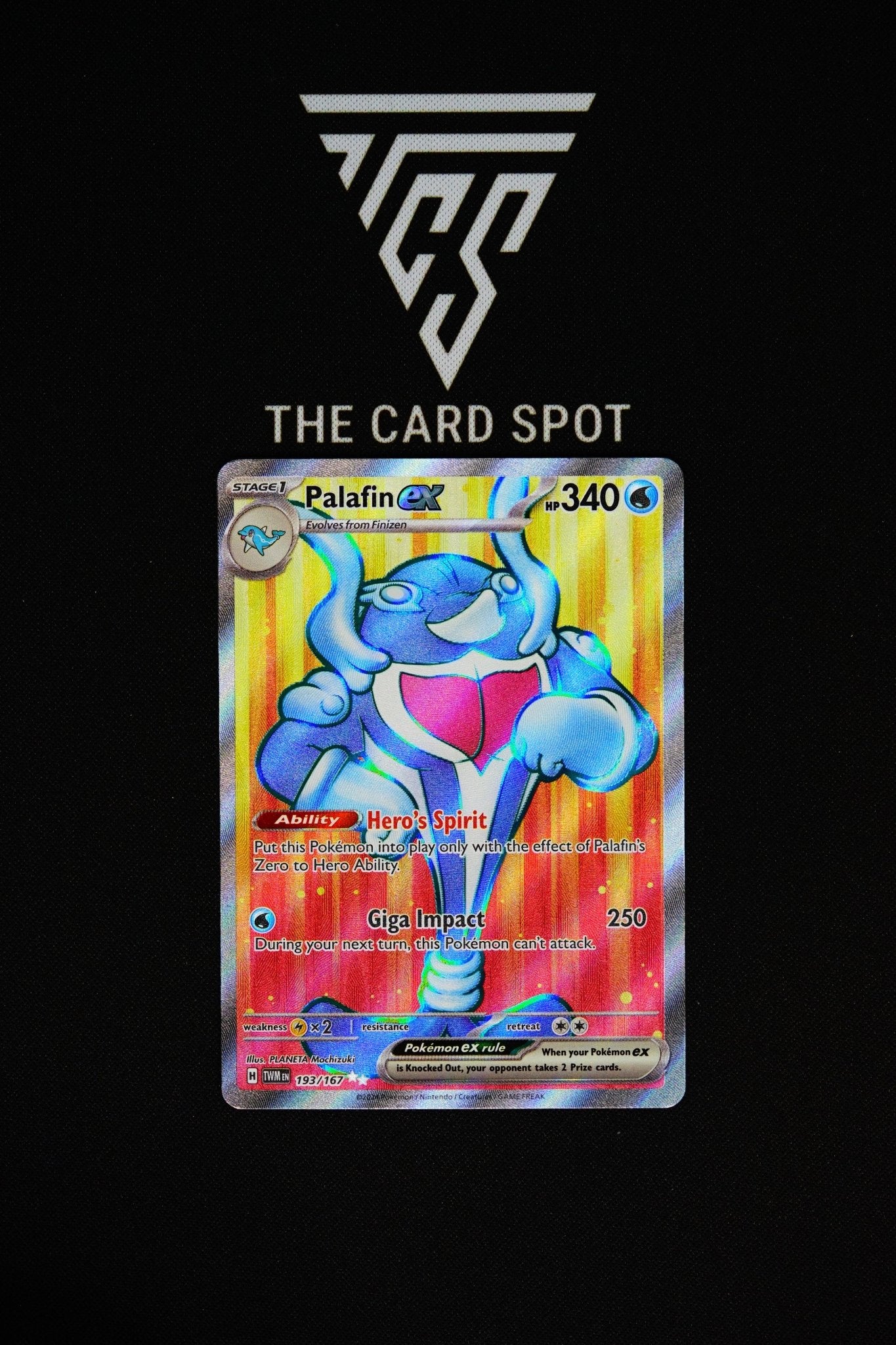 193/167 - Palafin ex - Pokemon TCG - THE CARD SPOT PTY LTD.