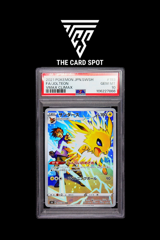 193/184 Jolteon PSA 10 - Pokemon TCG - THE CARD SPOT PTY LTD.
