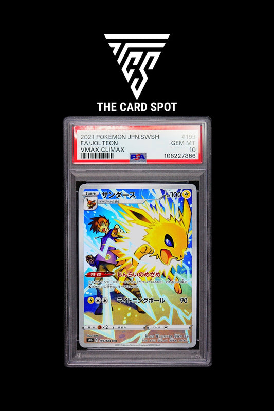 193/184 Jolteon PSA 10 - Pokemon TCG - THE CARD SPOT PTY LTD.