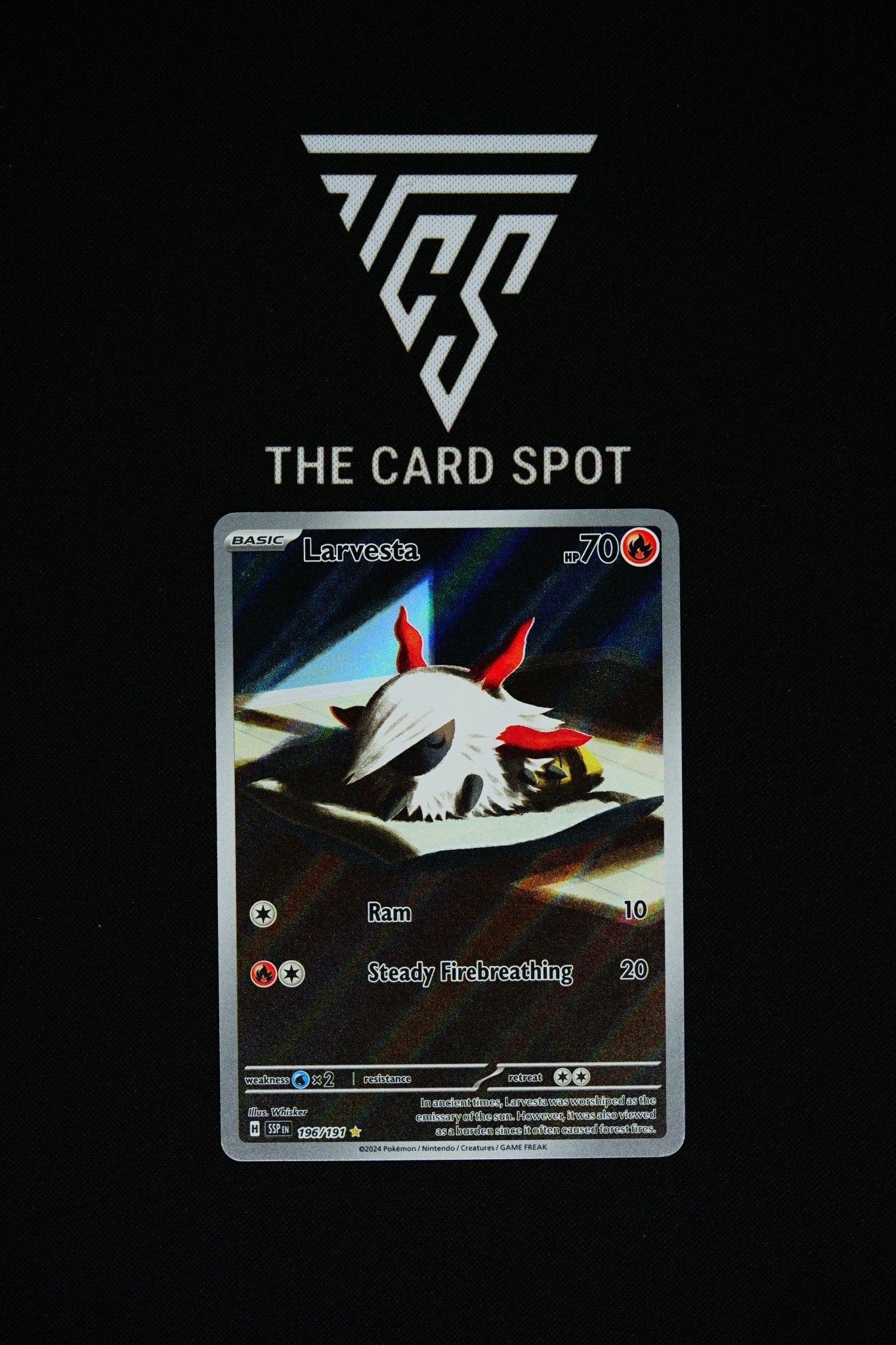 196/191 Larvesta - Pokemon TCG - THE CARD SPOT PTY LTD.