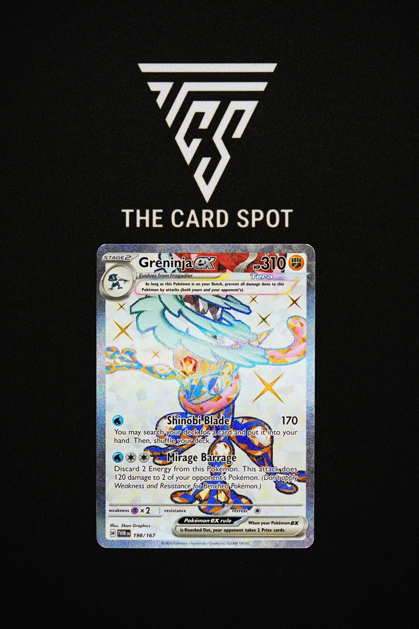 198/167 - Greninja - Pokemon TCG - THE CARD SPOT PTY LTD.