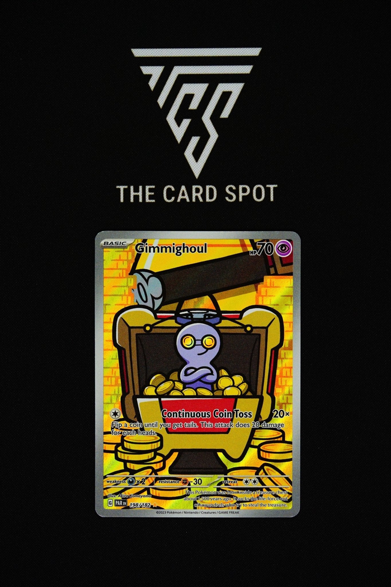 198/182 - Gimmighoul - Pokemon TCG - THE CARD SPOT PTY LTD.