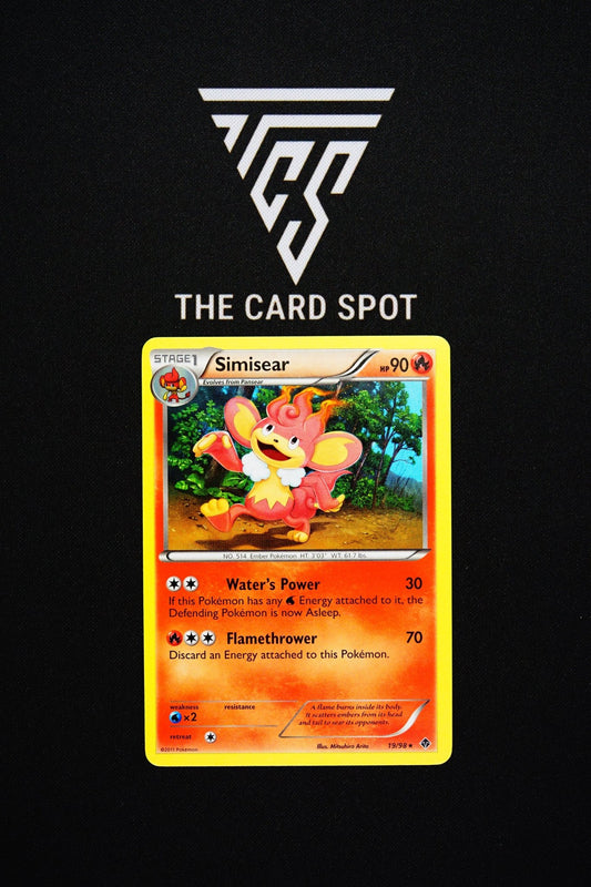 19/98 Simisear - Pokemon TCG - THE CARD SPOT PTY LTD.