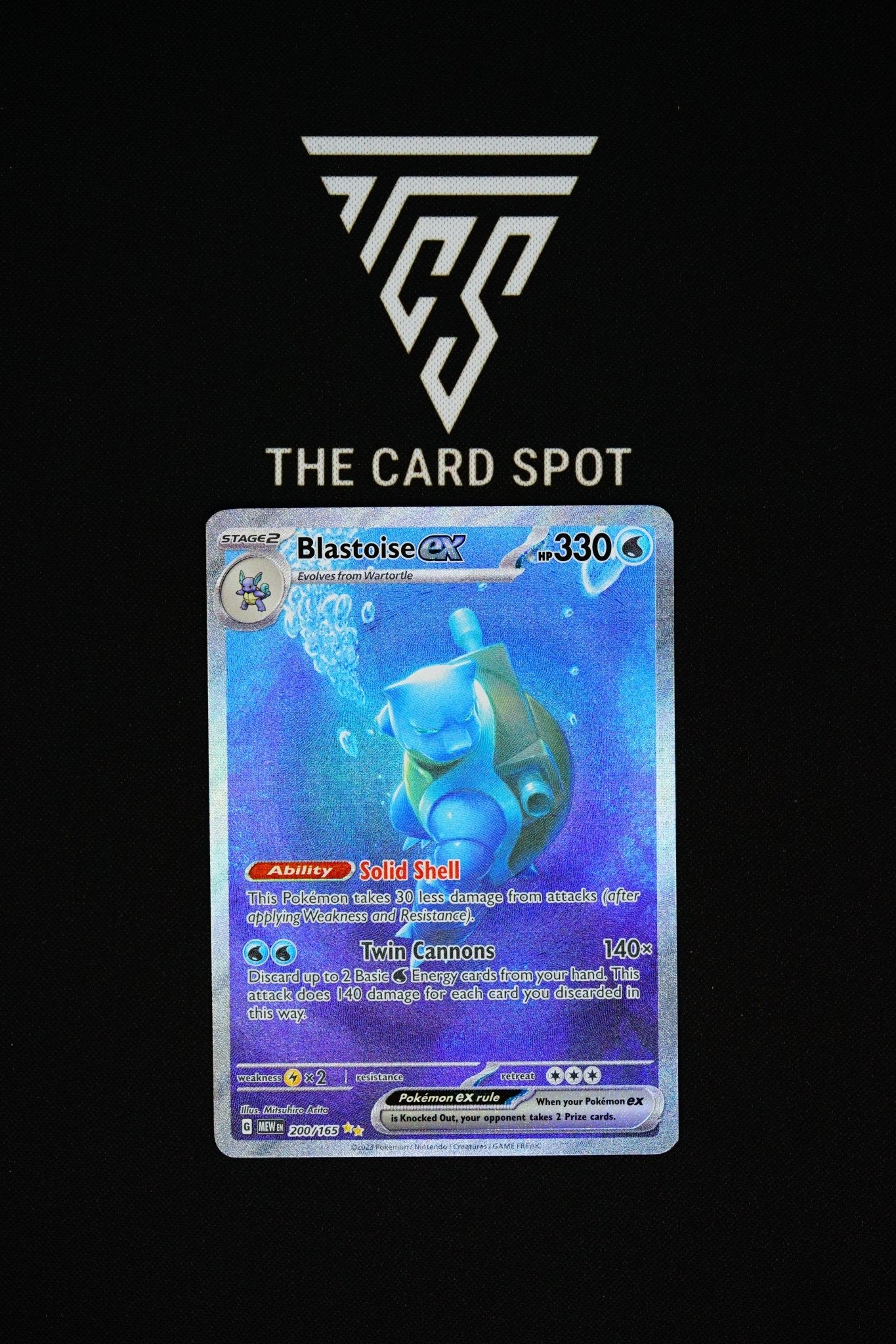 200/165 Blastoise EX - Pokemon TCG - THE CARD SPOT PTY LTD.