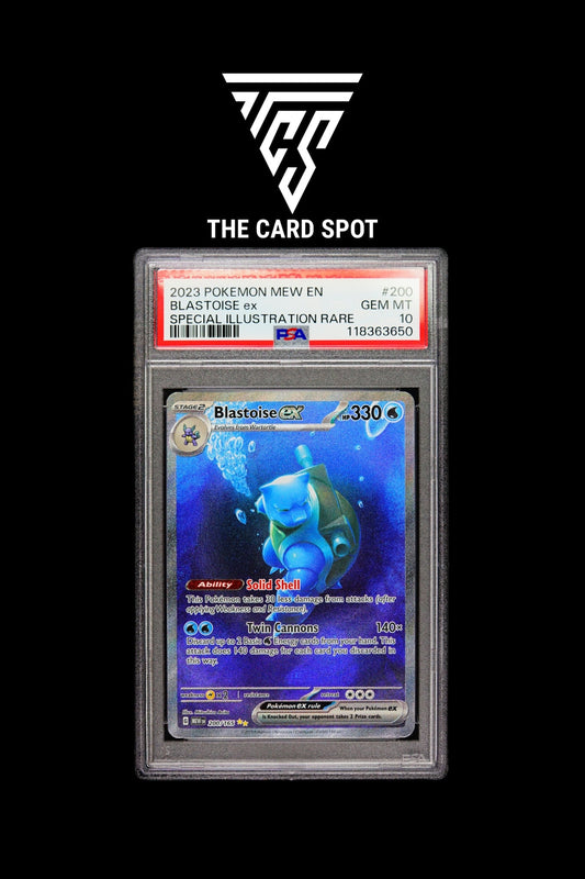200/165 Blastoise PSA 10 - Pokemon TCG - THE CARD SPOT PTY LTD.
